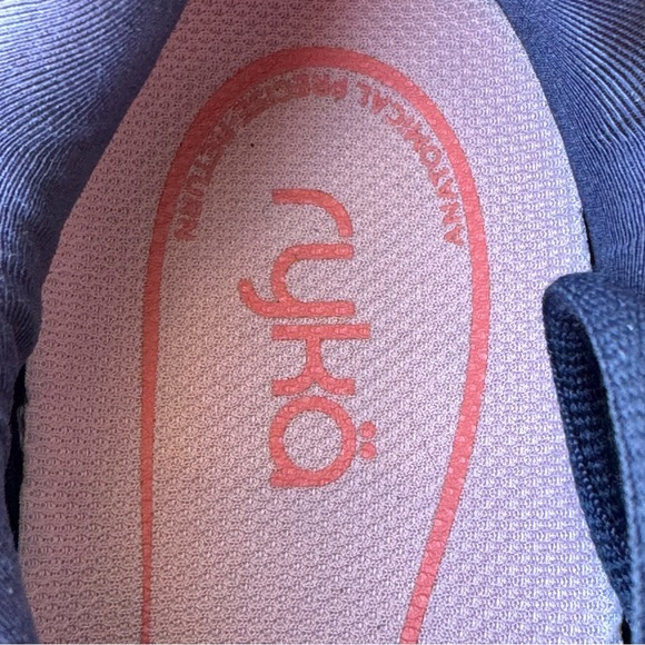 Ryka Devotion Plus 3 Walking Athletic Shoe Navy Blue Iridescent Overlay - Picture 16 of 16